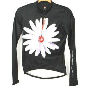 Castelli Womans Long-Sleeve Full-Zip Jersey New